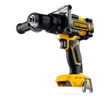 Бесщеточная ударная дрель-шуруповерт 20 В, 165 Нм, без АКБ (LMS) STEHER CBS-165