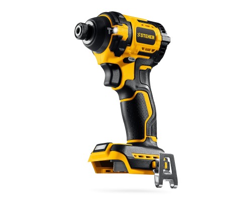 Бесщеточный ударный винтоверт 20 В, 180 Нм, без АКБ (LMS) STEHER CSB-180