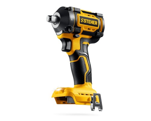 Бесщеточный ударный гайковерт 20 В, 500 Нм, без АКБ (LMS) STEHER CWB-500