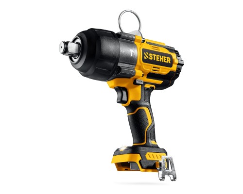 Бесщеточный ударный гайковерт 20 В, 1000 Нм, без АКБ (LMS) STEHER CWB-1000