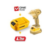 Адаптер для АКБ LMS под инструмент V1 20 В STEHER LMS-V1