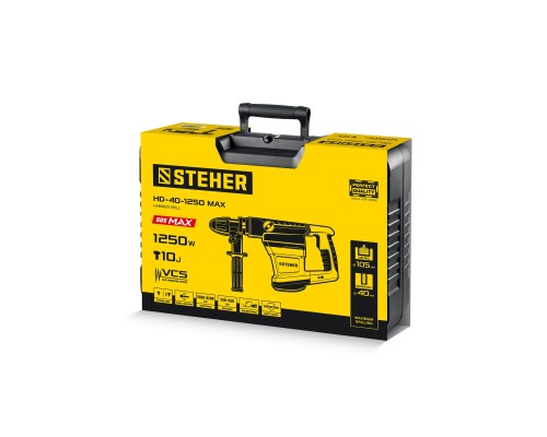 Перфоратор SDS-max STEHER HD-40-1250