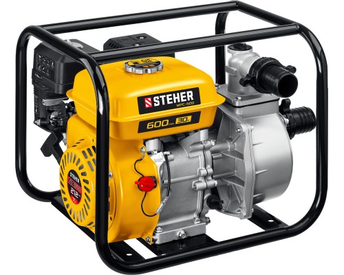 Мотопомпа бензиновая Steher WPC-600