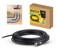 Шланг для прочистки труб для пистолета G-280 PRO, 15 м STEHER 75414-280-15