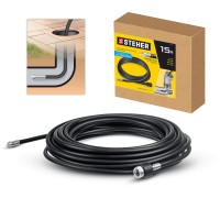 Шланг для прочистки труб для пистолета G-280 PRO, 15 м STEHER 75414-280-15