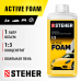 Шампунь для минимоек универсальный 1 л STEHER ACTIVE FOAM 76050-1