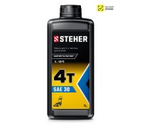 Минеральное масло для 4-тактных двигателей 4Т-30, 1 л STEHER 76015-1