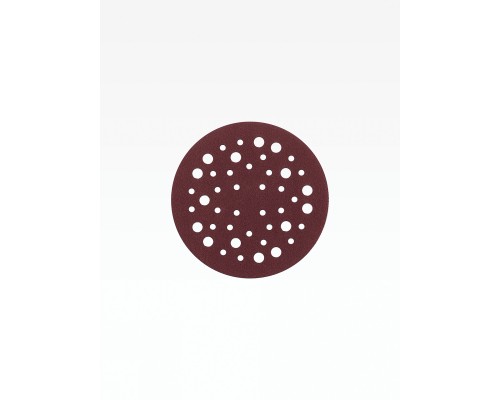 Шлифовальный круг на липучке 44 отв. 5 шт. BOS-125-S 125 мм, Р180 STEHER 35685-180