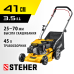 Бензиновая газонокосилка Steher GLM-410