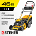 Бензиновая самоходная газонокосилка Steher GLM-460p