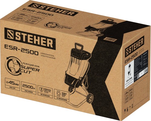 Электрический садовый измельчитель Steher ESR-2500
