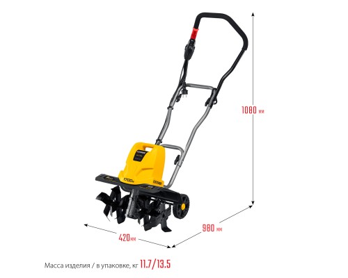 Электрический культиватор Steher EK-1700