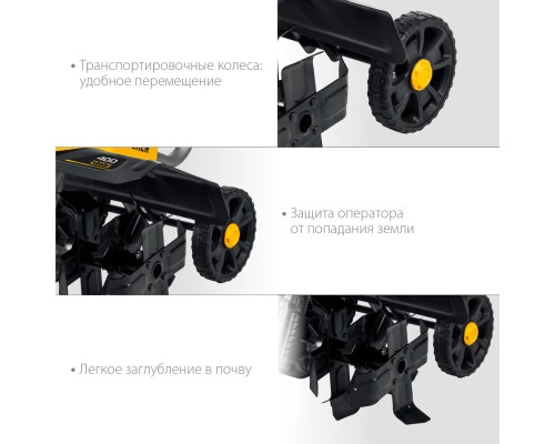 Электрический культиватор Steher EK-1700