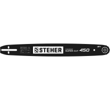 Шина для бензопил type B, шаг 0.325″, паз 1.5 мм, 45 см STEHER 75202-45