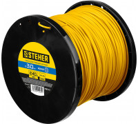 Леска для триммера КРУГ, 3.0 мм, 240 м STEHER 75005-3.0