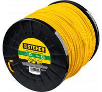 Леска для триммера ВИТОЙ КВАДРАТ, 3.0 мм, 240 м STEHER 75025-3.0