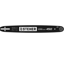 Шина для бензопил type B, шаг 0.325″, паз 1.5 мм, 45 см STEHER 75202-45