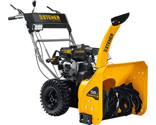 Бензиновый снегоуборщик с электростартером Steher GST-756E