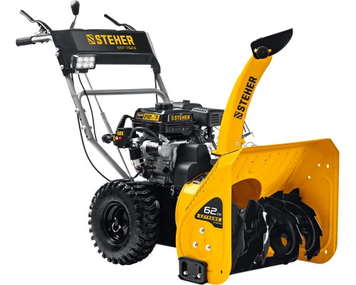 Бензиновый снегоуборщик с электростартером Steher GST-762E