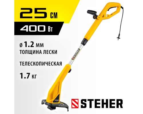 Электротриммер Steher TEL-25-410