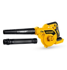 Аккумуляторная воздуходувка-пылесос 20 В без АКБ (LMS), STEHER BLB-200