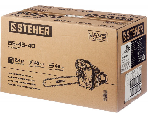 Бензопила Steher BS-45-40 Бензопила Steher BS-45-40