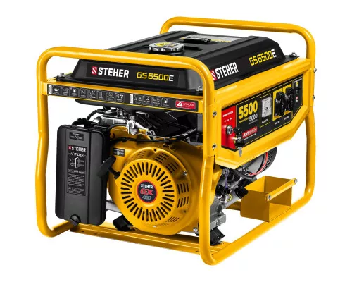 Бензиновый генератор Steher GS-6500Е Бензиновый генератор Steher GS-6500Е